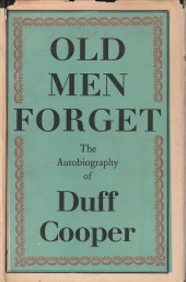 Seller image for Old men forget. The autobiography for sale by Antiquariaat Parnassos vof