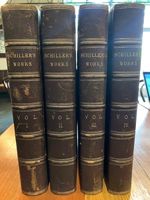 Seller image for Schiller's Works Illustrated by the Greatest German Artists (Complete Four Volume Set) for sale by Bad Animal