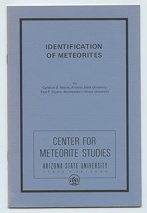 Seller image for Identification of Meteorites for sale by Attic Books (ABAC, ILAB)