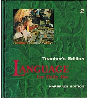 Image du vendeur pour Language for Daily Use 2 (Teacher's Edition, Harbrace Edition) mis en vente par UHR Books