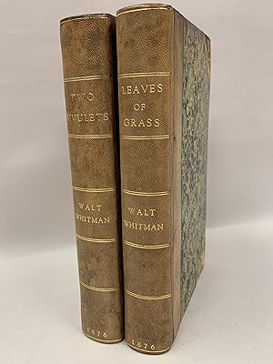 Seller image for Leaves of Grass, Two Rivulets for sale by Old New York Book Shop, ABAA