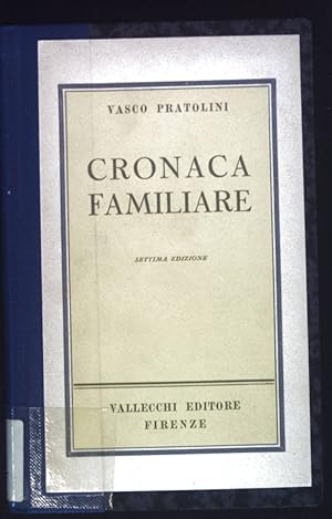 Immagine del venditore per Cronaca Familiare. venduto da books4less (Versandantiquariat Petra Gros GmbH & Co. KG)