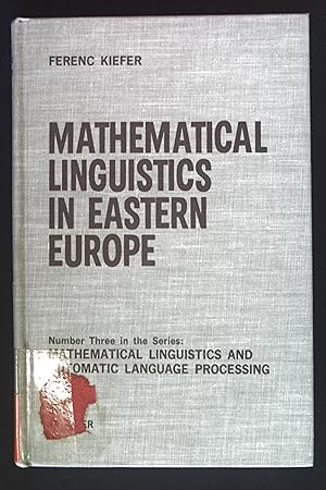 Immagine del venditore per Mathematical Linguistics in Eastern Europe. venduto da books4less (Versandantiquariat Petra Gros GmbH & Co. KG)