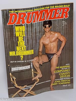 Bild des Verkufers fr Drummer: America's mag for the macho male: #63, April 1983; Who Will Be the Next Mr. Drummer zum Verkauf von Bolerium Books Inc.