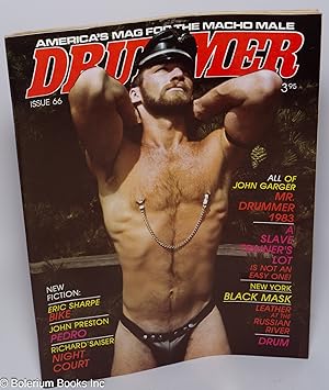 Image du vendeur pour Drummer: America's mag for the macho male: #66, July 1983: John Garger, Mr. Drummer 1983 mis en vente par Bolerium Books Inc.
