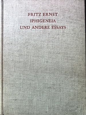 Bild des Verkufers fr Iphigeneia und andere Essays. zum Verkauf von books4less (Versandantiquariat Petra Gros GmbH & Co. KG)