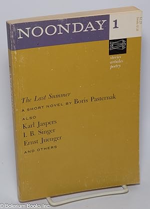Seller image for Noonday 1; stories, articles, poetry for sale by Bolerium Books Inc.