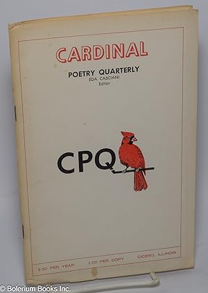 Immagine del venditore per Cardinal Poetry Quarterly: vol. 2, #1, July, 1966: Anniversary issue venduto da Bolerium Books Inc.