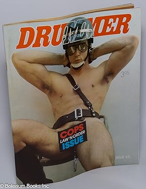 Imagen del vendedor de Drummer: America's mag for the macho male: #62, March 1983; Cops Law 'n Order Issue a la venta por Bolerium Books Inc.