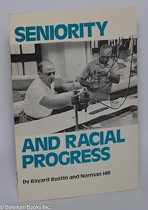 Seller image for Seniority and racial progress for sale by Bolerium Books Inc.