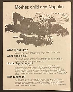 Mother, child and Napalm [handbill]