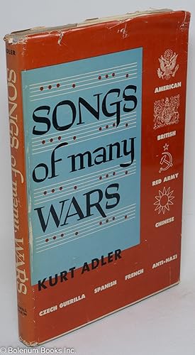 Seller image for Songs of many wars: from the sixteenth to the twentieth century for sale by Bolerium Books Inc.