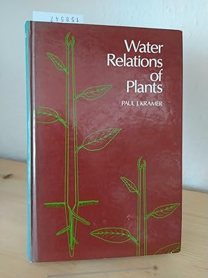Water relations of plants. [By Paul J. Kramer].