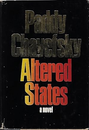 Immagine del venditore per Altered States: a Novel venduto da Firefly Bookstore