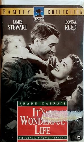 Imagen del vendedor de It's a Wonderful Life [VHS 1995] a la venta por Kayleighbug Books, IOBA