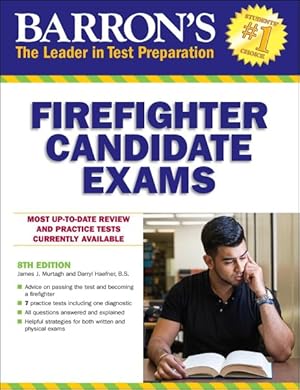 Imagen del vendedor de Barron's Firefighter Candidate Exams a la venta por GreatBookPrices
