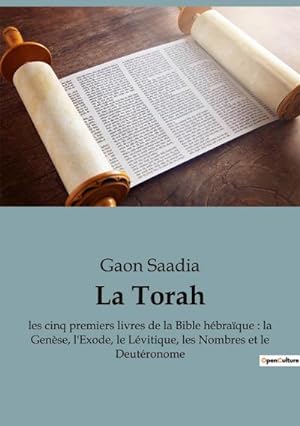 Bild des Verkufers fr La Torah zum Verkauf von BuchWeltWeit Ludwig Meier e.K.