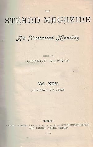 Image du vendeur pour The Strand Magazine. Volume XXV. January - June 1903 mis en vente par Barter Books Ltd