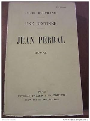 Seller image for Jean Perbal for sale by Dmons et Merveilles
