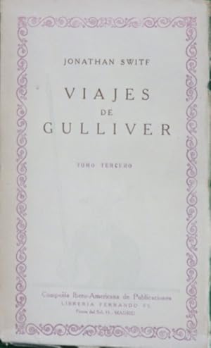 Imagen del vendedor de Los viajes de Gulliver (t. III) a la venta por Librera Alonso Quijano