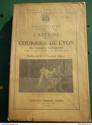 Image du vendeur pour L'Affaire du Courrier de Lyon mis en vente par Dmons et Merveilles