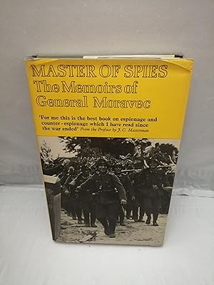 Bild des Verkufers fr Master of Spies: The Memoirs of General Frantisek Moravec (First edition, Hardcover) zum Verkauf von Libros Angulo