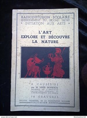 Seller image for L'art explore et dcouvre la nature. 8 causeries-78 gravures for sale by Dmons et Merveilles