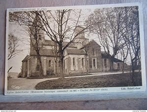 Eglise Saint-Vorles (Monument historique commencé en 991 - clocher du XVIIè siècle)