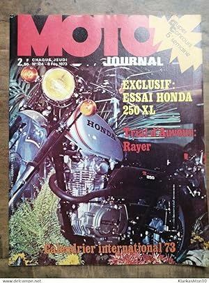 Moto Journal - Nº 104 / 8 Février 1973