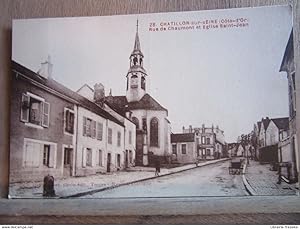 Image du vendeur pour Rue de Chaumont et Eglise Saint-Jean mis en vente par Dmons et Merveilles