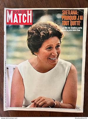Paris Match N°960/ 2 Septembre 1967
