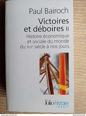 Image du vendeur pour Histoir conomique et sociale du monde du 16 sicle  nos jours mis en vente par Dmons et Merveilles