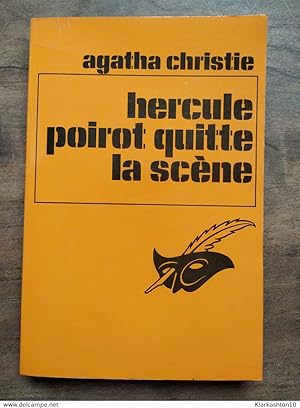 Image du vendeur pour Agatha Christie - Hercule Poirot quitte la scne/ Masque mis en vente par Dmons et Merveilles