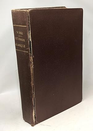 Dictionnaire classique de biographie mythologie et géographie anciennes - 840 gravures d'après l'...