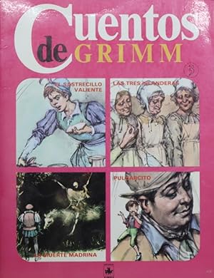 Imagen del vendedor de Cuentos de Grimm (3) El sastrecillo valiente; Las tres hilanderas; La muerte madrina; Pulgarcito a la venta por Librera Alonso Quijano