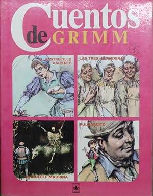 Imagen del vendedor de Cuentos de Grimm (3) El sastrecillo valiente; Las tres hilanderas; La muerte madrina; Pulgarcito a la venta por Librera Alonso Quijano
