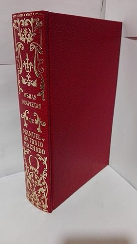 Seller image for OBRAS COMPLETAS MANUEL Y ANTONIO MACHADO for sale by LIBRERIA  SANZ