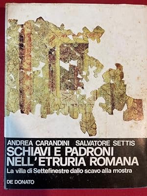 Seller image for Schiavi e Padroni nell'Etruria Romana. La Villa di Settefinestre dallo Scavo alla Mostra. for sale by Plurabelle Books Ltd