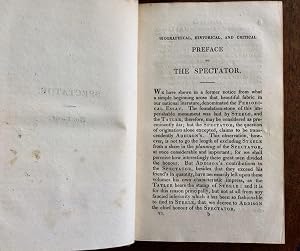THE SPECTATOR. TEN VOLUME SET FROM THE BRITISH ESSAYISTS by JOSEPH