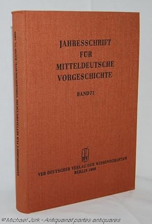 Bild des Verkufers fr Jahresschrift fr mitteldeutsche Vorgeschichte. Band 71. Fr das Landesmuseum fr Vorgeschichte in Halle - Forschungsstelle fr die Bezirke Halle und Magdeburg - herausgegeben von Dieter Kaufmann. zum Verkauf von Antiquariat partes antiquares