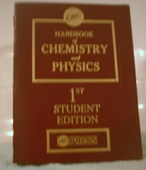 Bild des Verkufers fr Hdbk of Chemistry & Physics Studt Edition zum Verkauf von WeBuyBooks