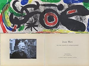 Joan Miró : Oeuvre gravé et lithographié - avec une lithographie original (French)