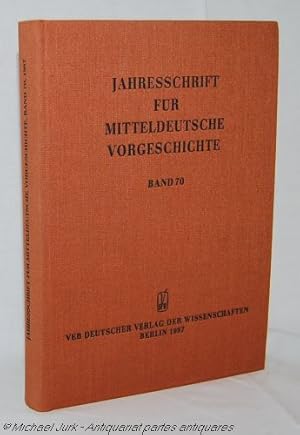 Bild des Verkufers fr Jahresschrift fr mitteldeutsche Vorgeschichte. Band 70. Fr das Landesmuseum fr Vorgeschichte in Halle - Forschungsstelle fr die Bezirke Halle und Magdeburg - herausgegeben von Dieter Kaufmann. zum Verkauf von Antiquariat partes antiquares