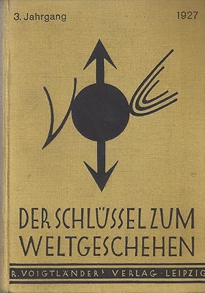 Der Schlüssel zum Weltgeschehen - 3. Jahrgang 1927; Monatsschrift für reine und angewandte Weltei...