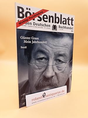 Seller image for Brsenblatt fr den Deutschen Buchhandel 55, 13. Juli 1999, 165. Jahrgang for sale by Roland Antiquariat UG haftungsbeschrnkt
