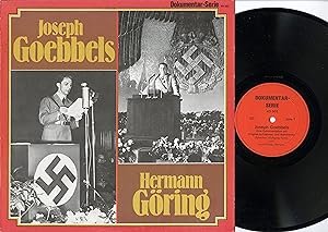 "Joseph GOEBBELS : Hermann GÖRING" LP 33 tours original allemand DOKUMENTAR-SERIE 4D 003 (1975)
