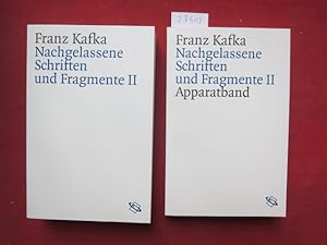 Nachgelassene Schriften und Fragmente II [Textband + Apparatband] [ Schriften Tagebücher - Kritis...