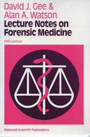 Bild des Verkufers fr Lecture Notes on Forensic Medicine zum Verkauf von WeBuyBooks