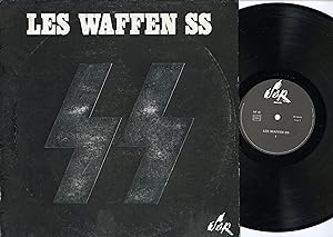 "LES WAFFEN SS (Volumes 1, 2 et 3)" / 3 LPs 33 tours (réissue 1974 français) / SERP HF 43, 44 et ...