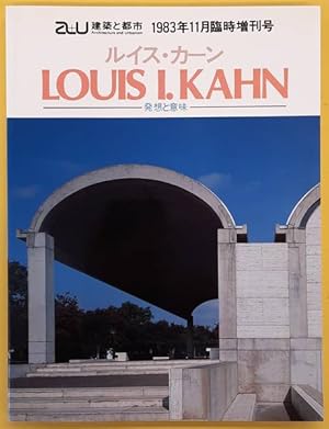 Bild des Verkufers fr Louis I. Kahn, Conception and Meaning, Architecture and Urbanism, November, 1983 Extra Edition zum Verkauf von Frans Melk Antiquariaat